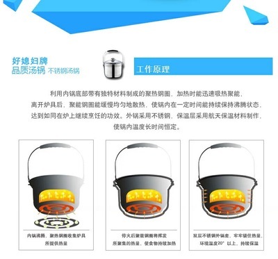 氣電兩用6L免火再煮鍋 跑江湖新奇特禮品，廣州欣勝日用品批發(fā)詳解